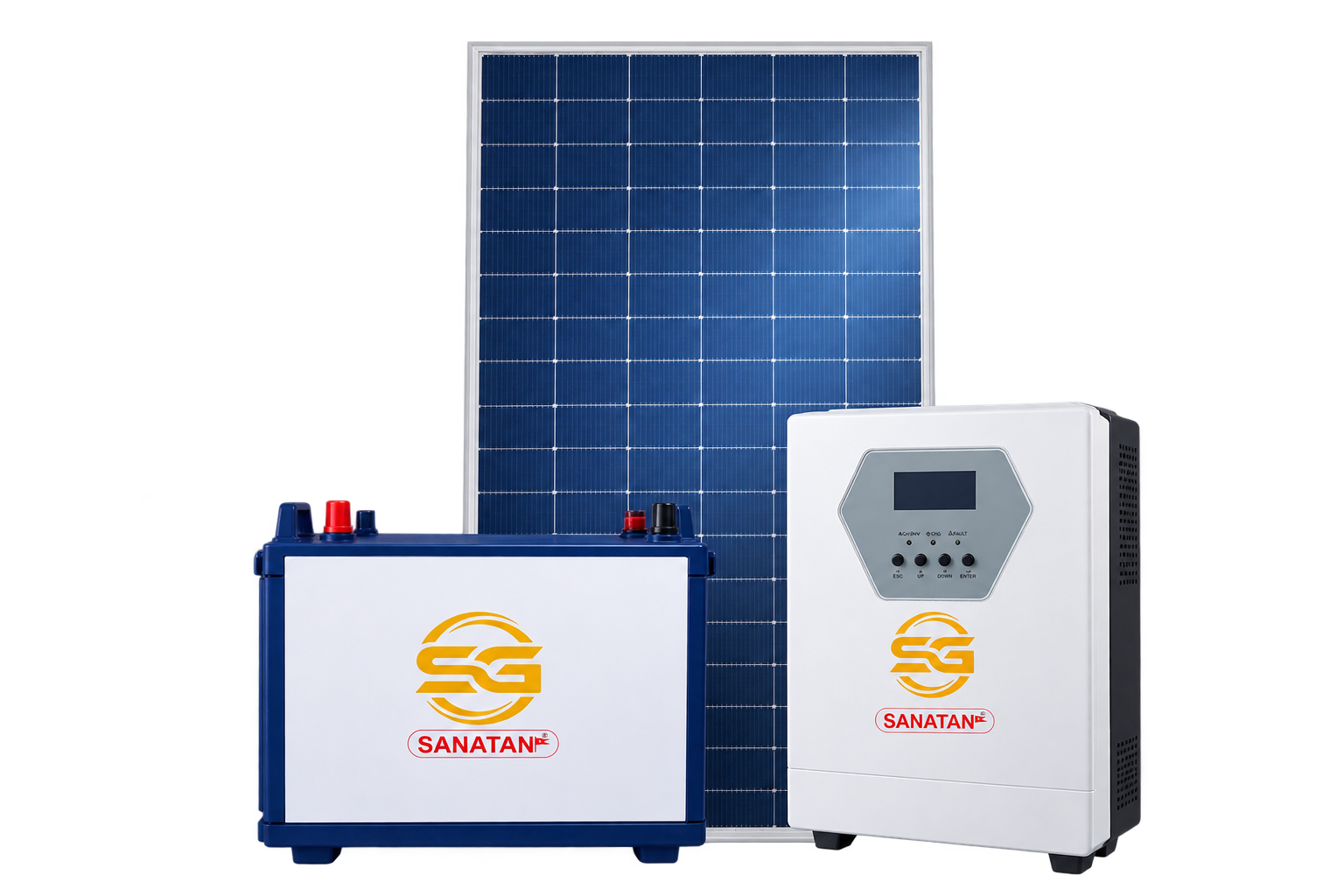 SANATAN Off-Grid Solar System with Battery